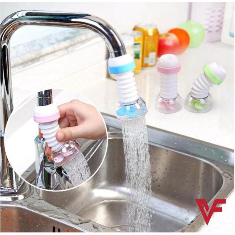 360 Degree Water Saving Tap, Anti Splash Tap, Faucet Sprayer Faucet Nozzle Filter Aerator Diffuser Water-saving Device for Kitchen Bathroom