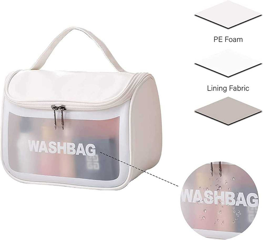 Waterproof Travel Cosmetic Washbag – Portable Makeup & Toiletry Organizer