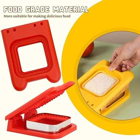Stainless Steel Sandwich Cutter – DIY Uncrustables Maker & Sealer Mold