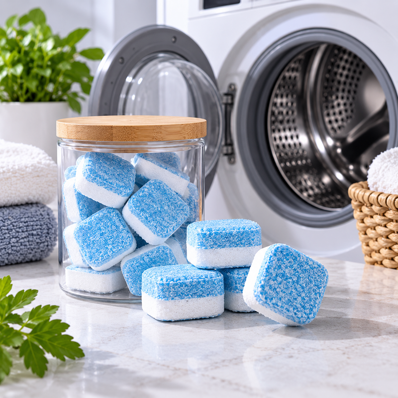 12-Pack Washing Machine Cleaning Tablets