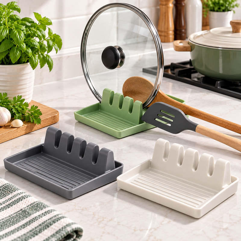 Kitchen Utensil & Lid Holder