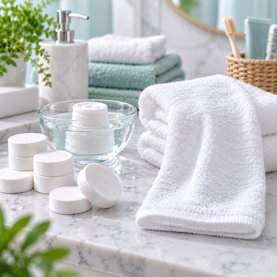 Disposable Compressed Bath Towel